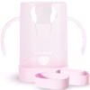 MOMUSE Dual-Lid Squeeze Pouch Holder for Food Pouches & Drink