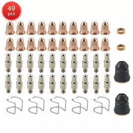 Smart Weld 49 pcs 30A 0.8mm Consumables Kit fit Klutch 275i Plasma Cutter