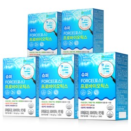 One day well-being Super Force Probiotics 5g / 슈퍼 포스 프로바이오틱스 5g x 30포 5개월분(5개) 분말 유산균 프로바이오틱스