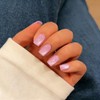 SXVME Uñas postizas cortas con forma de ojo de gato,
