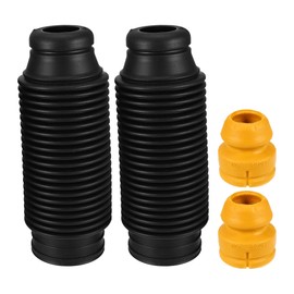 Hihaha No.546263X000/546264L000 Suspension Strut Bumper Bump Stop with Dust Cover for Hyundai Accent 2017 / Inner/Durable Rubber / 1 Set Yellow