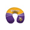 Minnesota Vikings Wave Memory Foam Travel Pillow