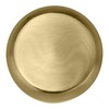 UK Brass Castor Cups (Set of 4) – Solid Polished