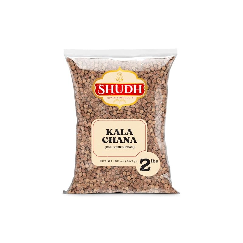 Kala Chana (Desi Chickpeas, Black dry chickpeas) 2lbs ~ All