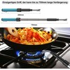Electric Long Lighter,Retractable Length(11.4in-27.55in),Lgnition Port Can be Rotated 360°,Flameless Electronic