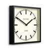 JONES CLOCKS® Box Railway wall Clock | Square Station Clock