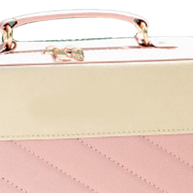 Makeup Case Large Capacity PU Leather Waterproof Portable Cosmetic Box