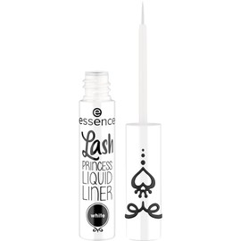essence | Lash Princess Liner White | Smudge Proof, Matte Eyeliner with Ultra-Fine Brush Tip | Vegan & Cruelty Free