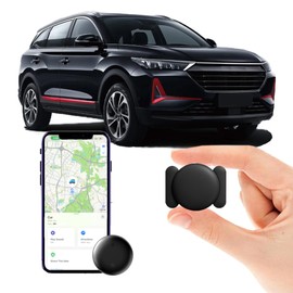 Car GPS Tracker for Vehicles, Worldwide GPS Tracker, GPS Tracker for Vehicles Work with Find My (iOS Only), Car Vehicle Tracking Anti-Lost Locator with App for Cars, Wallet, Pets, Key, Luggage