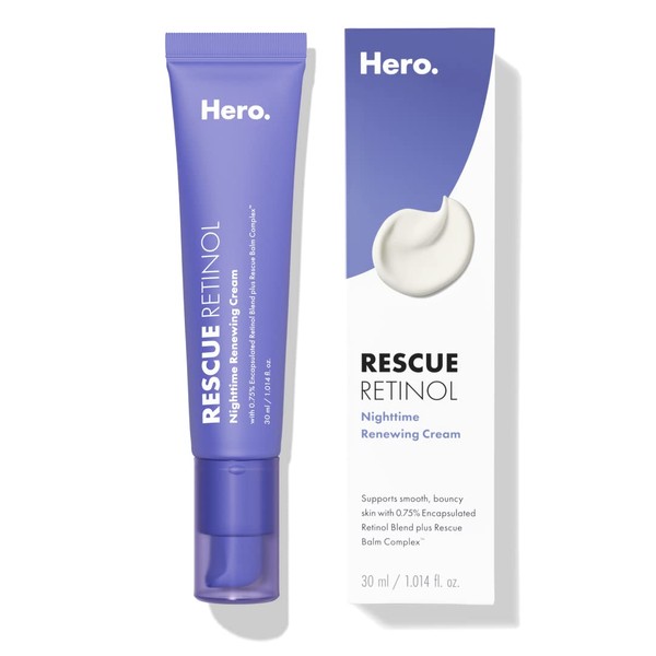 Rescue Retinol Nighttime Renewing Cream – Gentle Retinol Moisturizer for
