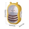 Kids Snack Containers for School - Cute Bee Stainless Steel