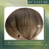 RUNATURE Nano Hair Extensions Human Hair 14 Inch 50G Balayage