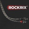 ROCKRIX Twisted Pair RCA Stereo Signal Cable for Home Theater,
