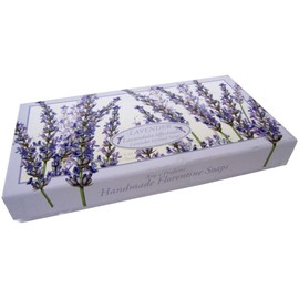 Saponificio Artigianale Fiorentino Soap Lavanda (Lavender) Bath Soap, 3 x 4.40 oz