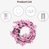 BomKra Cherry Blossoms Willow Vine Wall Decoration - 160 cm