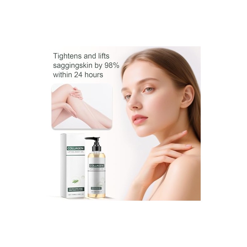 Aceite Corporal Elixir con Colágeno, Aceite Corporal Hidratante Reafirmante