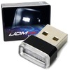 iJDMTOY Xenon White USB Plug-in Miniature/Nano LED Car Interior Ambient