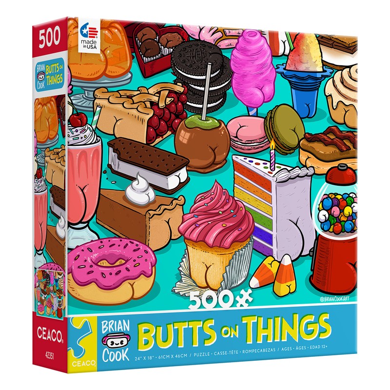 Ceaco - Brian Cook - Butts on Things - Sweet