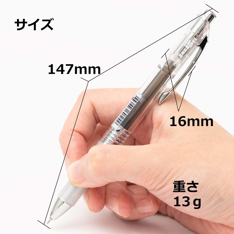 Pentel XBLN74TL-A Gel Ink Ballpoint Pen, ENERGEL IN FREE 0.4