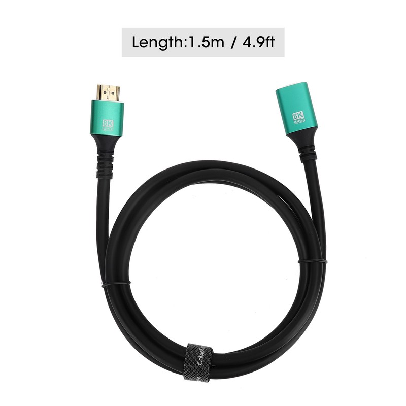 HighDefinition Multimedia Interface 2.1 Cable Male to Female 8K at