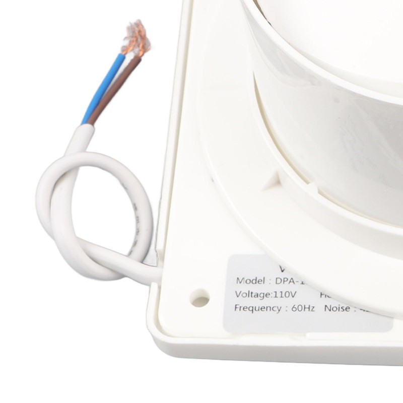 Fdit 4 Inch Wall Mounted Exhaust Fan, ABS Ventilation Fan,