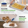 NutriChef 10-Piece Nonstick Bakeware Set - Premium Carbon Steel Baking