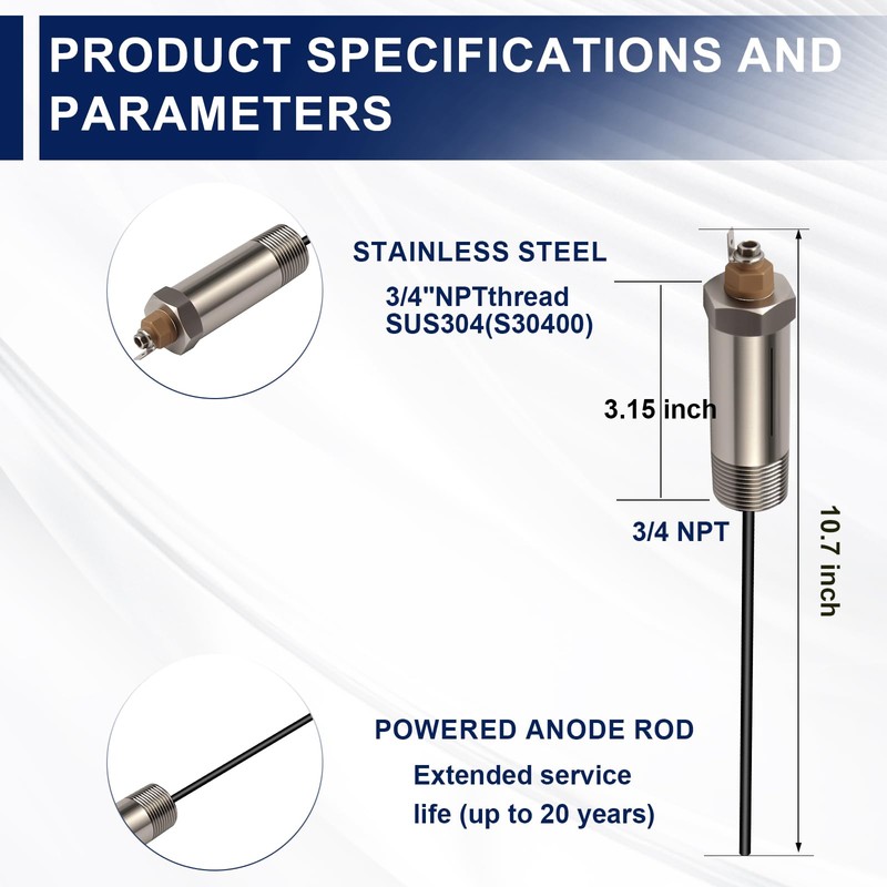 Powered Anode Rod(with socket) Water Heater Anode Rod Made of