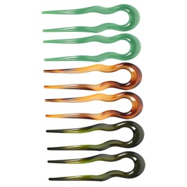 DOITOOL 6pcs U-shaped Hairpin Hair Sticks Vintage Forks Sticks Hair Forks for Women Hair Stick for Women Hair Fork Clip Hair Claw Clips French Pin Cheongsam France Women's Pc Material