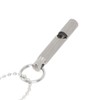 Outdoor Emergency Whistle Titanium Alloy EDC Whistle Pendant Necklace for