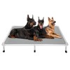 Veehoo Chew Proof Elevated Dog Bed - Cooling Raised Pet