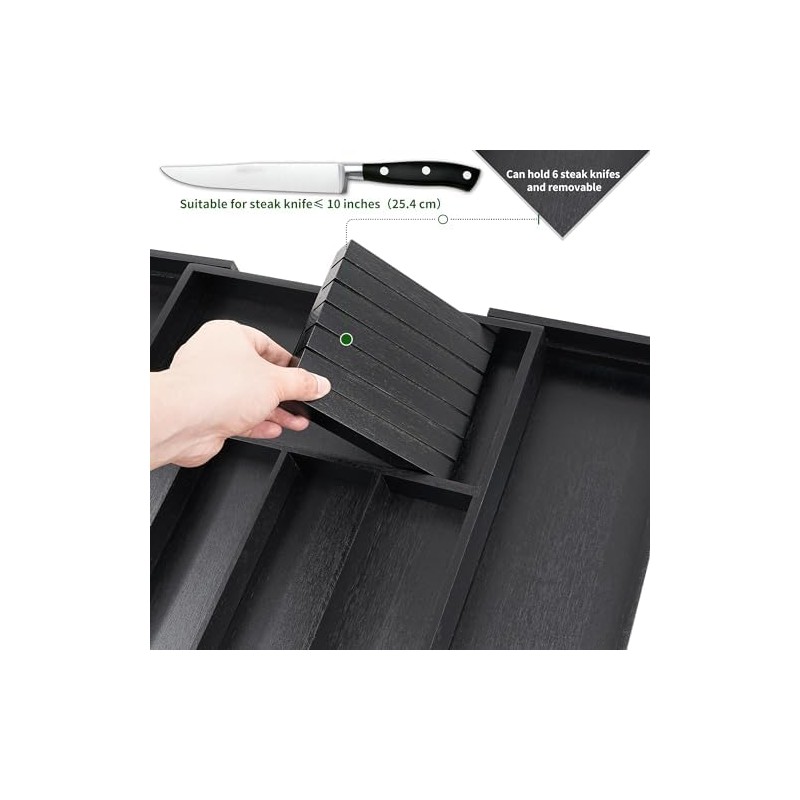 Vaefae Cocina, Soporte para Utensilios Extensibles