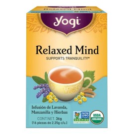 Yogi Té De Lavanda, Manzanilla Y Hierbas 16 Sobres 32g