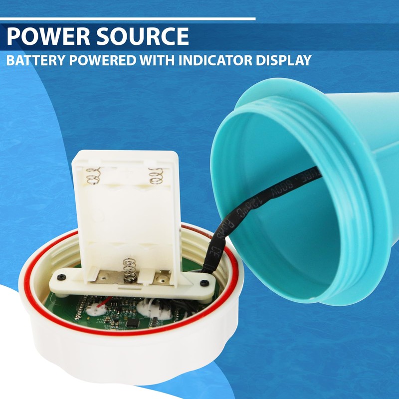 6 in 1 Water Tester with Bluetooth & Data Storage