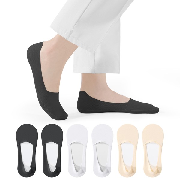Closemate No Show Socks Women 6 Pairs Thin Ultra Low