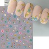 Flower Nail Art Stickers Decals Spring Flower Nail Stickers for