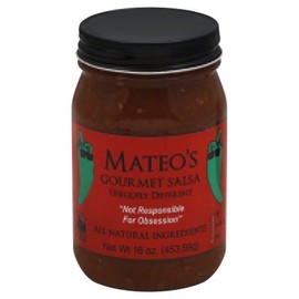Mateos Gourmet Salsa Hot 16 oz (Pack Of 6)