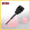 BULLSPANN Oil Tank Level Gauge Plastic Black GY6 125 Oil