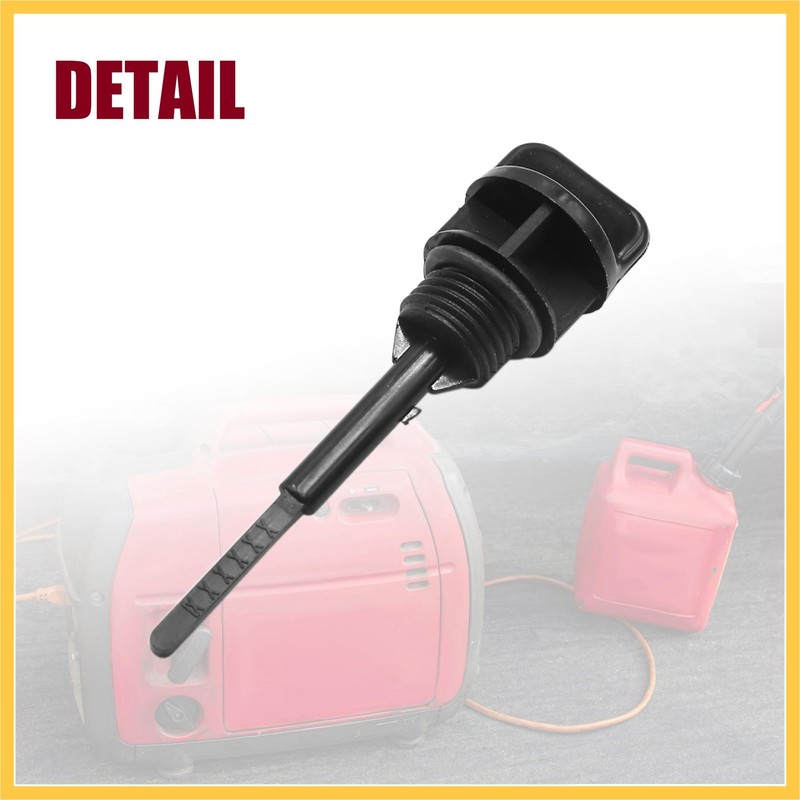 BULLSPANN Oil Tank Level Gauge Plastic Black GY6 125 Oil