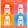 Cúrcuma y Jengibre con Pimienta Negra Para Mejor Absorción LIFEMAX