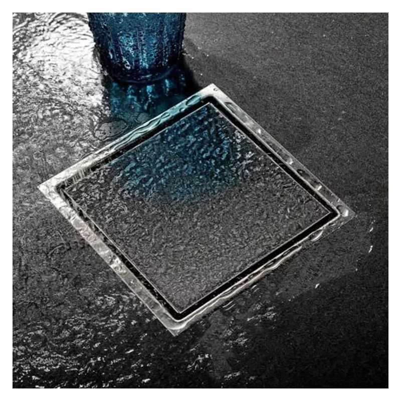 Dolores Coladera Acero Inoxidable Invisible Piso Desagüe 4 Pulgadas