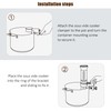 Sous Vide Bracket Clamp Replacement: KitchenBoss Sous Vide Parts Rack,