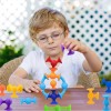 Deluxe 48 Pzs Juego Educativo Sensorial Armar Ventosas Bebés Niños