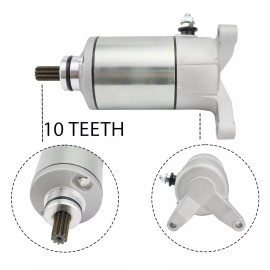 superstarterstore Quadsport 250 LT-Z250 2004-2009 Starter for Suzuki 2007 2008 & Relay & Switch