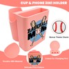 HMGES Soccer Phone and Cup Holder for Bogg Bag,With 1