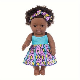 12Inch Realistic Doll Toys, Popular Baby Dolls with Lovely Dolls Clothes, (Blue)