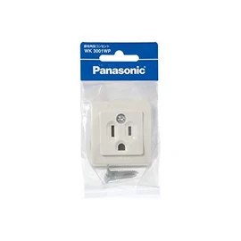 パナソニック(Panasonic) 接地角型コンセント(125V)/P