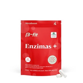 B-FIT B Enzymas Blend - Enzimas Digestivas Digezyme 90 Cápsulas - Suplemento Alimenticio - Probioticos - Fórmula de Alta Calidad