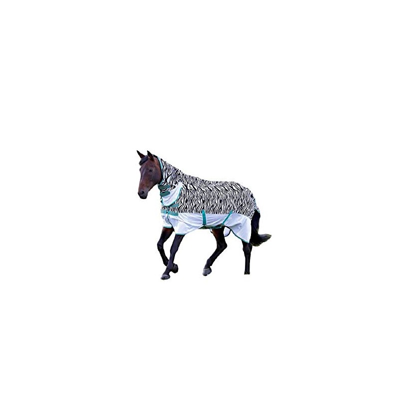 Shires Tempest Original Zebra ZEB-TEK Horse/Pony Fly Combo Rug, 5.0,