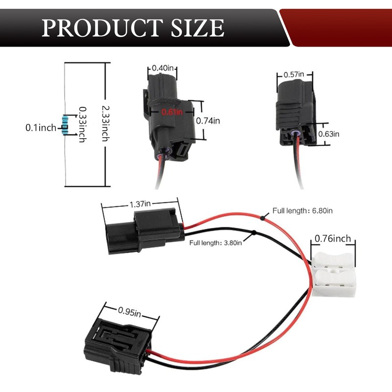 Arwrilt VCM Muzzler Harness Disable Kit, VCM Muzzler Harness Plug,