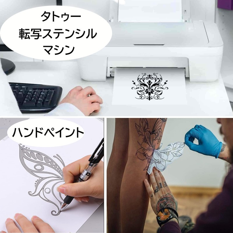 Tattoo Transfer Sheets - Ruicoo 25 Pcs Tattoo Soft Skin